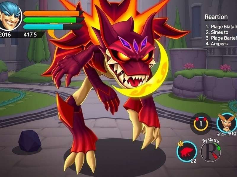 Blazing Beast Gameplay Screenshot